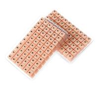 600 Pcs Graine D'oreille D'acupuncture, Oreille Presse Graines Acupuncture, Points Acupunctures Graines pour l'Oreille et le Visage