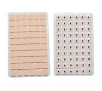 600 Pcs/Lot Auriculaire-Paster Oreille Presse Graines Acupuncture Aiguille Oreille Graines Vaccaria Graine Oreille Massage Oreille Autocollants