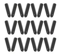 600 Pièces Capuchons de Protection 3,5mm en PVC Noir | Protège L'humidité, Réduit L'entretien, pour Bricolage et Assemblage de Meubles en Atelier