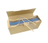 600 pièces/ensemble 1 for cent Kit de résistance à Film métallique 10 Ohm - ensemble assorti de résistances 1 M Ohm KHzIgRdY (Size : 1-6W 600PCS)