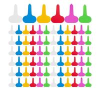 600 Pièces Étiquettes de Plantes Type T en Plastique PVC | Réutilisables, Surface Lisse à Écrire, pour Fleurs et Semis, Usage Maison et Pépinière