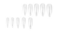 600 Pièces Faux Ongles Pleine Couverture Forme Goutte D’eau | Conseils Ongles, Confortables et Adaptés à Plupart des Types, pour Bal, Fêtes et Saint-valentin