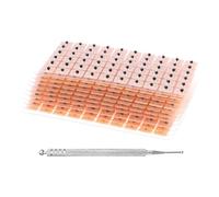 600 Pièces Graine D'oreille D'acupuncture, Graines D'oreille, Oreille Presse Graines Acupuncture, avec 1 pcs de stylo pour trou d'oreille Points Acupuncture Graines,Magnétiques Thérapies Auriculaire