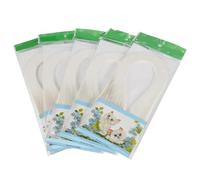 600 Stripes Paper Quilling, DIY Origami Paper 3 mm Largeur Pure Couleur Origami Hand Crafor (Blanc)