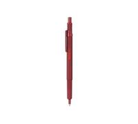 rOtring 600 stylo bille | pointe moyenne | encre noire | corps rouge | rechargeable