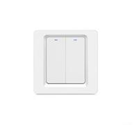 600 W pour interrupteur intelligent ZigBee - Panneau mural de type 86 - 1 gang 2 bandes - 3 bandes - Prend en charge le partage multi-utilisateurs et minuterie programmable de 7 jours (2 gangs)
