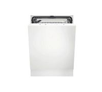 AEG FSB53617Z Lave-vaisselle d'intégration AirDry 13 couverts, Arrêt automatique, Affichage avec système QuickSelect, 7 programmes à 3 températures, Moteur inverseur, 46 dBA, Blanc, 60 cm