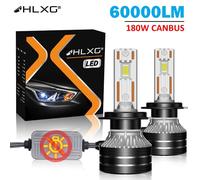 6000 K blanc froid 9005/HB3 K5C H7 LED 60000LM Phares Canbus 8000K H1 H4 H11 9012 HIR2 H8 H9 9005 9006 HB3 HB4 Haute Puissance 6000K 5570 CSP Puces ""Nipseyteko