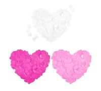 6000 Morceaux De Confettis De Mariage, Confettis En Forme De Coeur, Confettis De Décoration De Célébration, Confettis En Forme De Coeur, Confettis Biodégradables