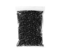 6000 perles à repasser noires rondes 5 mm en polyéthylène,Black | Perles à repasser PE qualité alimentaire 5mm, lisses Midi pour pixel art enfant