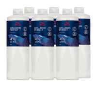 6000ml Wella Professionals Welloxon Kit de révélateur en crème Perfect 4 % - 13 vol. (6 x 1 000 ml)