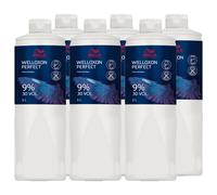 6000ml Wella Professionals Welloxon Kit de révélateur en crème Perfect 9 % - 30 vol. (6 x 1 000 ml)