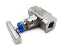 6000psi 1/4" 3/8" 1/2" BSP NPT M20 Female Bulkhead 304 316L Stainless Steel Needle Valve Flow Control(1l2 BSP Bulkhead 304)