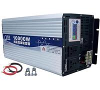 6000w 8000w 10000w 12000w Onduleur à Onde Sinusoïdale Pure DC 12v 24v 48v 60v 72v Entrée vers Convertisseur De Sortie AC 110v 120v 220v 230v, Chargeur D’onduleur Pou, 10000W, 24Vto110V