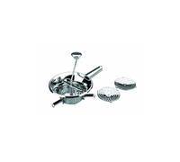 60048 PRESSE PUREE EN INOX 3 DISQUES DIAMETRE: 18 CM