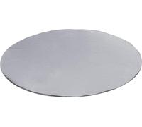 (600g/m²) Bâche ronde de camion/PVC sans oeillets (Gris RAL7042, 300 cm) Bâche de piscine Bache de protection