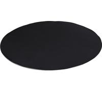 (600g/m²) Bâche ronde de camion/PVC sans oeillets (noir RAL9005, 440 cm) Couverture de piscine Panneau de couverture de piscine Bache de protection
