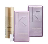 600ml KEVIN.MURPHY HYDRATE-ME Coffret de lavage (shampoing 250 ml + après-shampoing 250 ml + laque 100 ml)