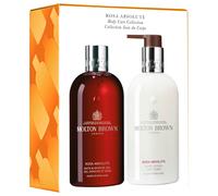 600ml MOLTON BROWN Collection Rosa Absolute Body Care (gel douche 300 ml + lotion 300 ml)