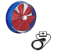 600mm Ventilateur mural Finestre, 500 W Variateur de vitesse Moteur Ventilateurs extracteur aspiracion ventilacion