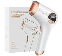 600NM-1200 Épilateur Lumière Pulsée, IPL épilateurs à lumière pulsée pour Femmes et Hommes, Epilateur Laser pour Vsage, Corps, Bikini, Aisselles - 999900 Flashes