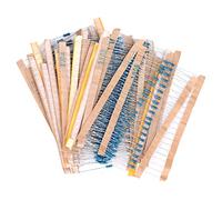 600PCS 1/4W Metal Film Resistor Kit for Radio Electronic Equipment 5 Color Ring Assortiment
