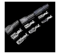 600PCS 2.8mm 4.8mm 6.3mm Insulated Spade Wire Connectors Female & Male Crimp Terminal Set Electrical Cable Crimp Terminal(2.8mm)