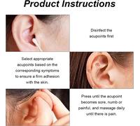 600pcs Acupuncture Ear Seeds,Vaccaria Ear Seeds,Ear Press Acupuncture Seeds,Magnetic Ear Therapies,Acupuncture Seeds,