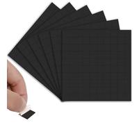 600Pcs Carrés Magnétiques Autocollants Découpable, 15x15x1mm Feuilles Magnétiques Collantes Flexible, Bandes Magnétiques Prédécoupées avec Support Adhésif pour l'Artisanat Réfrigérateur Tableau Blanc