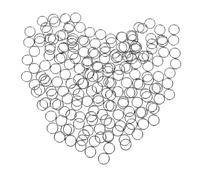 600pcs Clé joint polyvalent pour les ke keychains projets d'artisanat et l'organisation pour le bureau à domicile et l'utilisation de voitures