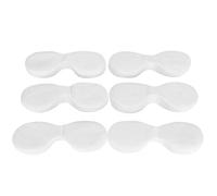 600pcs coton jetable bricolage masque pour les yeux papier salon de beauté feuille de masque pour les yeux pour hydrater le matériau en coton naturel sûr non irritant soins de la