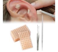 600Pcs Graine D'oreille D'acupuncture, Oreille Presse Graines Acupuncture, Points Acupuncture Graines, Magnétiques Thérapies Auriculaire Avec Stylo D'acupression et brucelles, auriculotherapie