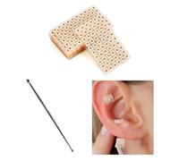 600pcs Graine D'oreille D'acupuncture,Vaccaria Graines D'oreille,Oreille Presse Graines Acupuncture,Points Acupuncture Graines,Magnétiques Thérapies Auriculaire,Avec Un Cueilleur D'oreilles,Kiuiom