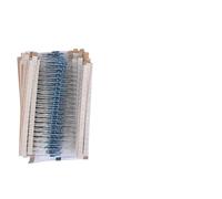 600Pcs Lot 1/4W 1% Kit de résistances à film métallique Résistances assorties 30 valeurs 20pcs chacune Faible bruit et durabilité longue durée Idéal pour les projets de bricolage