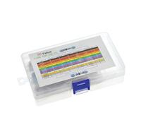600PCS/LOT 1/4W Metal Film Resistor Kit 1% Resistor Assorted Kit Set 10-1M Ohm Resistance Pack 30 Values each 20 pcs NWPNLXEA(With box)