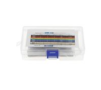 600pcs/lot 30Values* 20pcs 1% 1/4 W resistor pack set diy Metal Film Resistor kit use colored ring resistance (10 ohms~1 M ohm) NWPNLXEA(No box)
