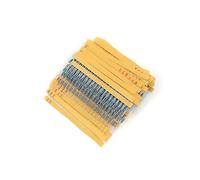 600pcs Metal film Resistors 1% resistance 1/4W throught hole diy electronic kit 30 value*20pcs 0.25W Set of resistor 10 ohm ~ 1M CZAOINCU