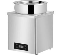 600W Perle Perle chauffeur Tapioca Machine Isolation Pot pour la restauration et la boutique de thé au lait 7L