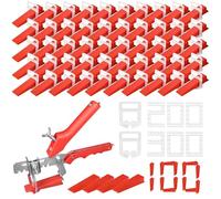 601 Ventouse Carrelage Croisillon Autonivelant 2mm 1mm Nivellement Réutilisables Et Pince à Carreaux