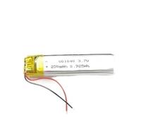 601040 3,7 V 250 mAh Taille 40 x 10 x 6 mm 1 pièce