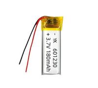 601230 3,7 V 200 mAh/250 mAh 1 pièce(601230-180mah(Wired Ribbon))