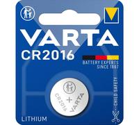 [6016101401-12] VARTA Lot de 12 piles bouton lithium "Electronics" CR2016 3 Volt