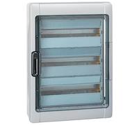 601987 Legrand Coffret Plexo3 étanche Ip65-3 Rangées 18 Modules - Embouts à Perforation Directe Non Montés