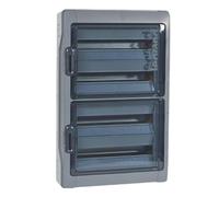 601988 Legrand Coffret Plexo3 étanche Ip65-4 Rangées 18 Modules - Embouts à Perforation Directe Non Montés