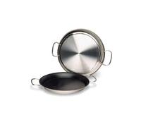 60240 PLAT A PAËLLA INOX 18 / 10 DURIT DIAMETRE 40 CM