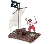 Papo-Le Radeau Les Pirates ET Corsaires Environnement, 60253, Multicolore