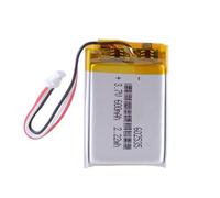 602535 3,7 V 600 mAh, 1 pièce