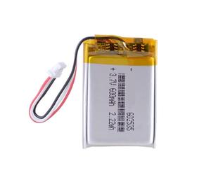 602535 3,7 V 600 mAh, 1 pièce