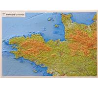 60303 bretagne cotentin 113 cm x x80 cm - Collectif - Ign Institut Geographique National - Atlas / carte