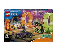 60339 Arène de Cascade LEGO City avec Double Looping et Minifigurines